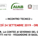 Incontro tecnico: DALLA PARTE DELLE RADICI… ANALISI E RIFLESSIONI SULLE CARATTERISTICHE PEDOLOGICHE DEL SUOLO