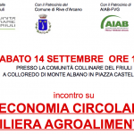 ECONOMIA CIRCOLARE e FILIERA AGROALIMENTARE, UNO STRUMENTO CONCRETO PER IL FUTURO DELLE COMUNITÀ
