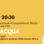 Un buco per l’acqua/ FVG circolare