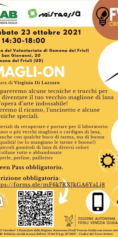 I prossimi appuntamenti di FVG Circolare a Gemona 📆