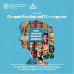 NON LASCIARE NESSUNO INDIETRO – 16.10.22 GIORNATA MONDIALE DELL’ ALIMENTAZIONE