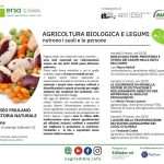 Agricoltura biologica e legumi: nutrono i suoli e le persone.