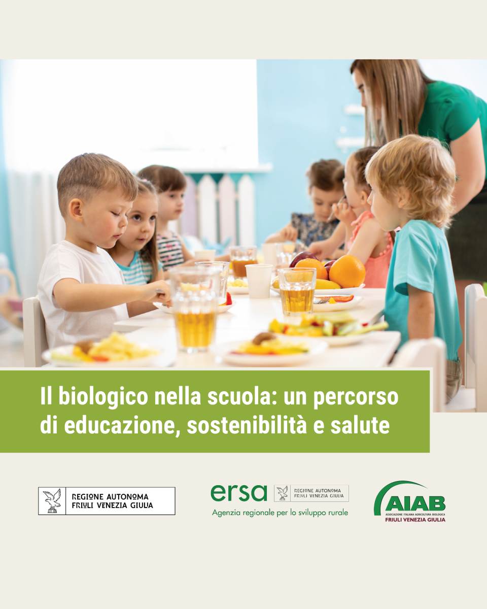 Il biologico nella scuola: un percorso di educazione, sostenibilità e salute