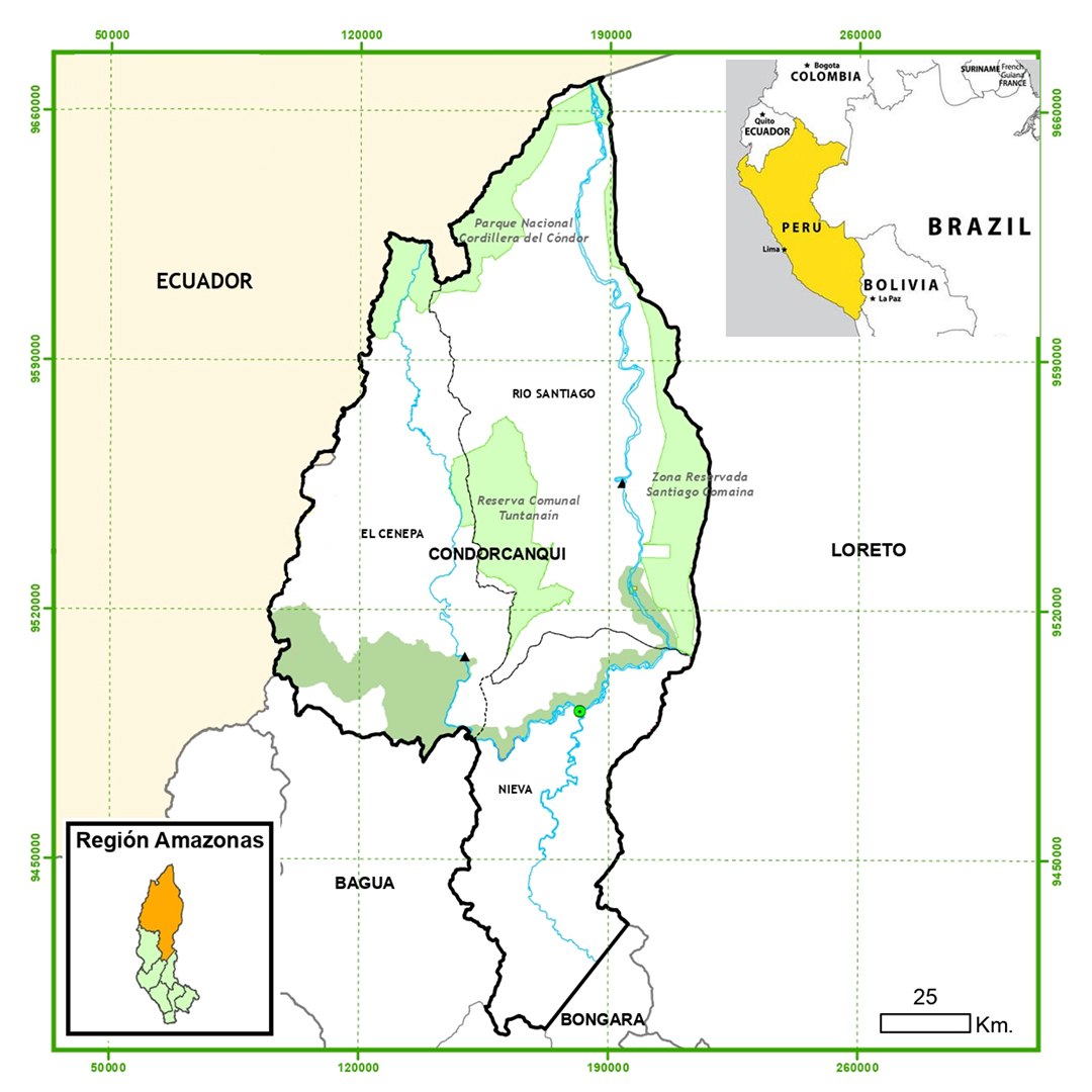 Area di intervento filiera banane Hartòn, Perù