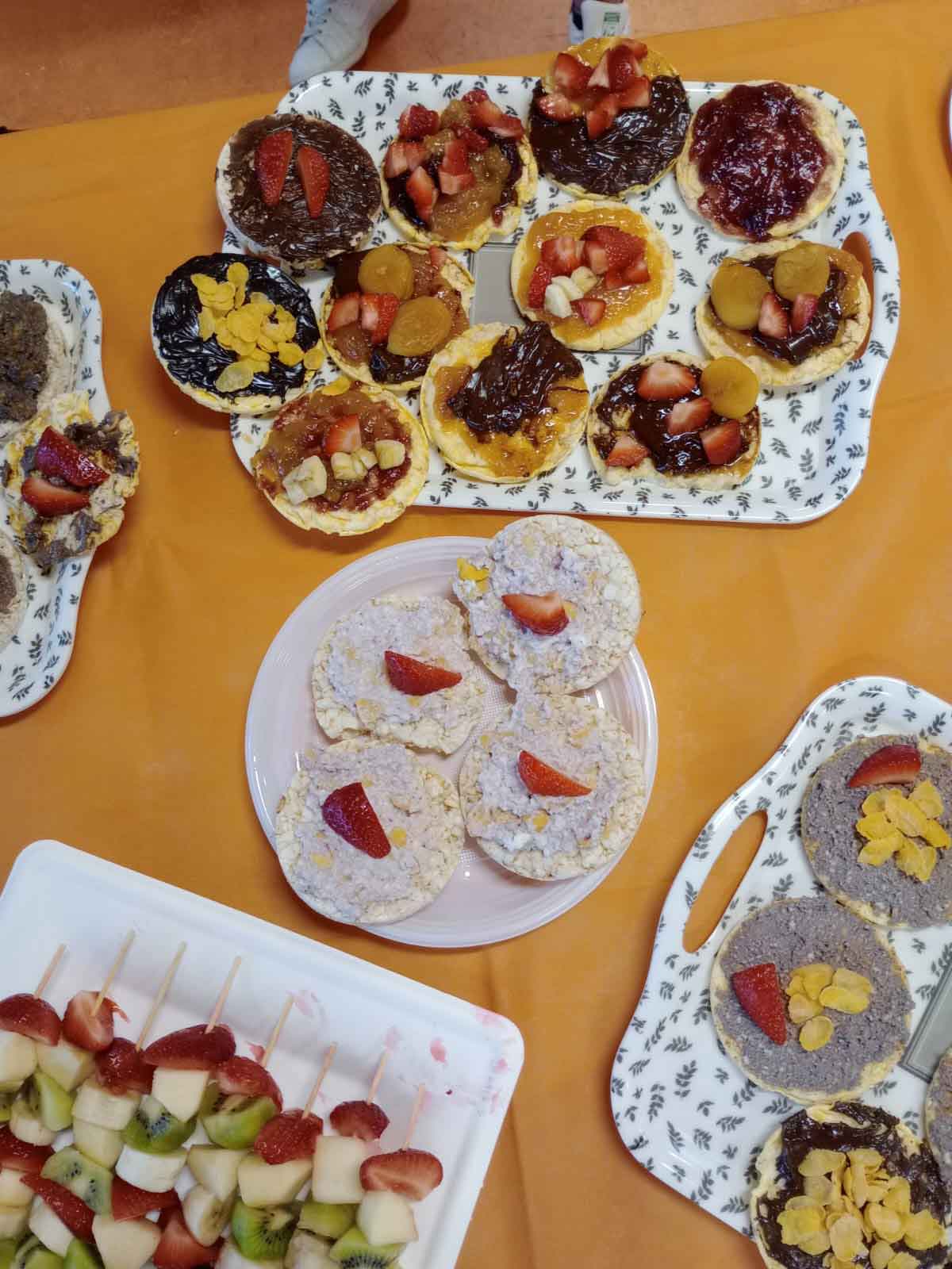 La merenda preparata dai bambini - Progetto ASSE